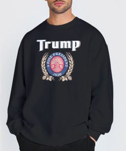 Sweatshirt Black A Fine President Trump Miller Lite Shirt
