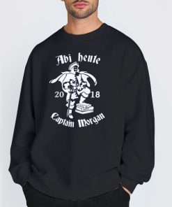 Sweatshirt Black Abi Heute 2018 Captain Morgan Shirt