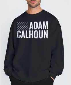Sweatshirt Black American Flag Adam Calhoun Merch
