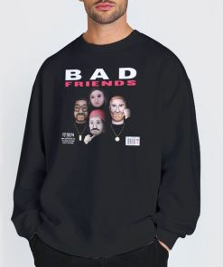 Sweatshirt Black Bad Friends Rudy Pod Shirt