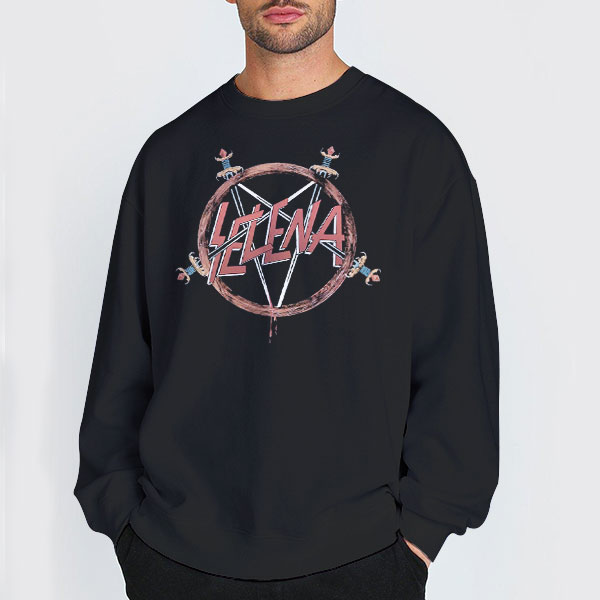 Classic Logo Funny Selena Slayer Shirt 3 Sweatshirt Black Classic Logo Funny Selena Slayer