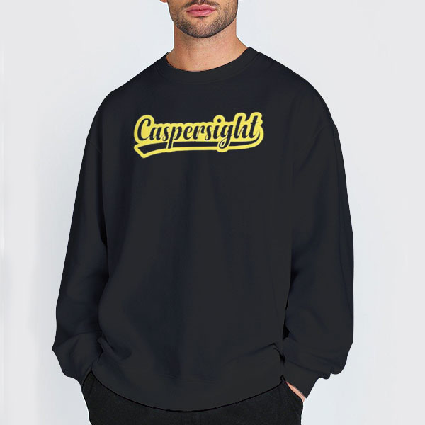 Classics Logo Caspersight Shirt 3 Sweatshirt Black Classics Logo Caspersight