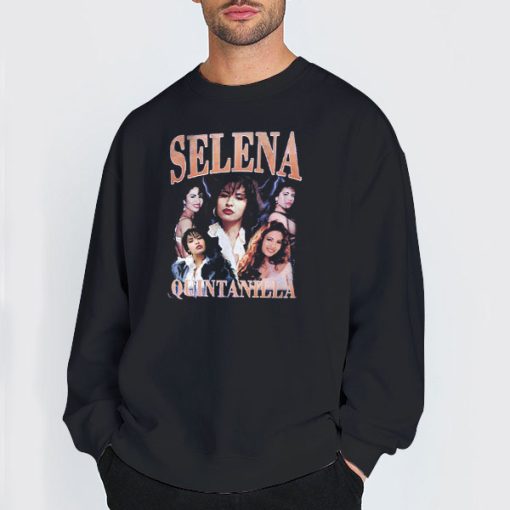 Sweatshirt Black Como La Flor Selena T Shirt