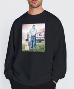 Sweatshirt Black Delivered National Championship Stetson Bennett Mailman