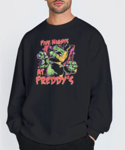 Sweatshirt Black Five Nights at Freddys Shirt