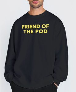 Sweatshirt Black Friend of the Pod Layna Crooked Media Merch
