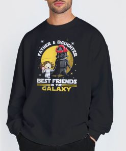Sweatshirt Black Friends In The Galaxy Daddy Daughter Star Wars Shirts