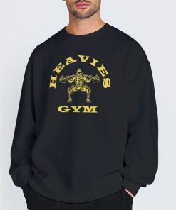 Sweatshirt Black Funny 2023 Heavies Gym