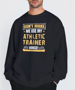 Sweatshirt Black Funny Athletic Trainer Shirts