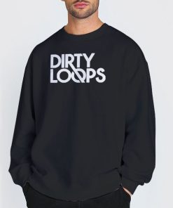 Sweatshirt Black Funny Dirty Loops Merch