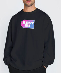 Sweatshirt Black Funny Parody Best Bi