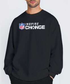 Sweatshirt Black Inspire Change Nfl Logo