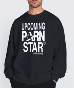 Logo Graphic Upcoming Pornstar Shirt 6 Sweatshirt Black Logo Graphic Upcoming Pornstar