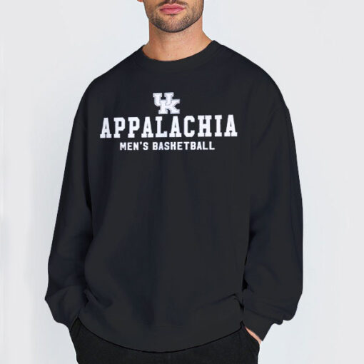 Sweatshirt Black Logo Men's Basketball Uk Appalachia