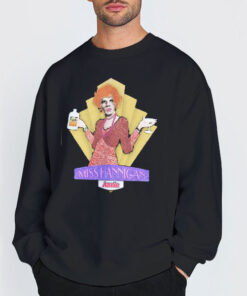 Sweatshirt Black Miss Hannigan Carol Burnett Annie Meme