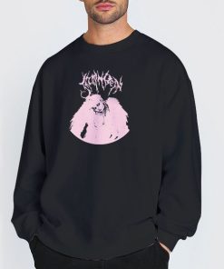 Monster Pink Jazmin Bean Merch Shirt 6 Sweatshirt Black Monster Pink Jazmin Bean Merch Shirt