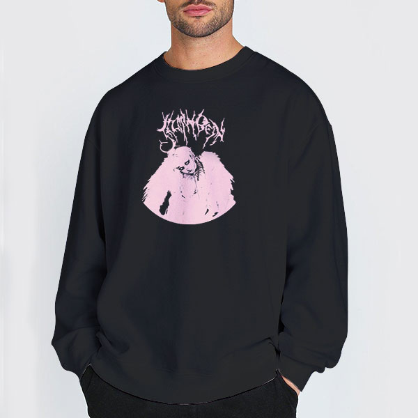 Monster Pink Jazmin Bean Merch Shirt 3 Sweatshirt Black Monster Pink Jazmin Bean Merch Shirt
