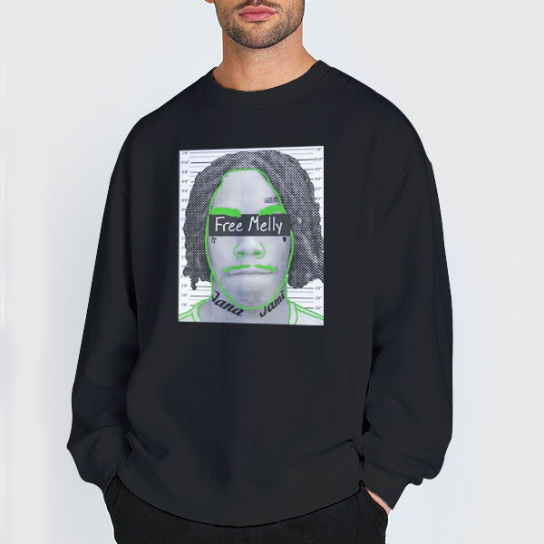 Mugshot Jana Jami Free Melly Shirt 2 Sweatshirt Black Mugshot Jana Jami Free Melly
