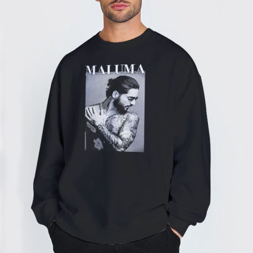 Sweatshirt Black Papi Juancho Maluma Shirt