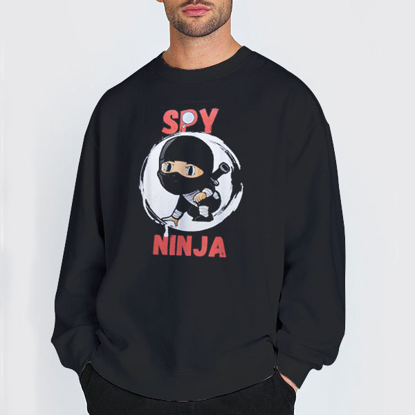 Project Zorgo Spy Ninja Shirts 3 Sweatshirt Black Project Zorgo Spy Ninja Shirts