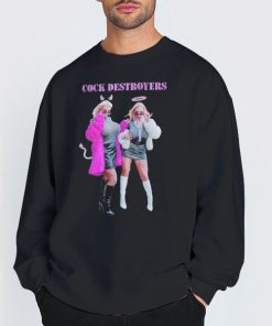 Sweatshirt Black Sophie Anderson Merch Cock Destroyers Shirt