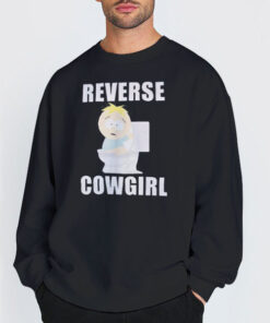 Sweatshirt Black South Park Reverse Cowgirl Butters Shirt