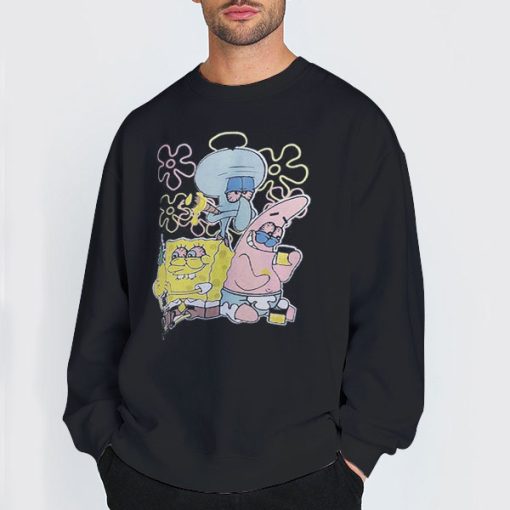 SpongeBob Squidward Tentacles Patrick Star Sweatshirt