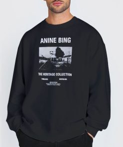 The Heritage Collection Anine Bing T-Shirt 4 Sweatshirt Black The Heritage Collection Anine Bing T Shirt