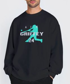 Sweatshirt Black The Seattle Mariners Ken Griffey Jr Swingman Shirt
