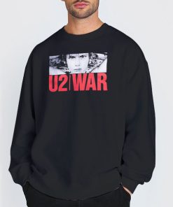 Sweatshirt Black The u2 War Shirt