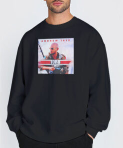 Sweatshirt Black Top G Vintage Andrew Tate