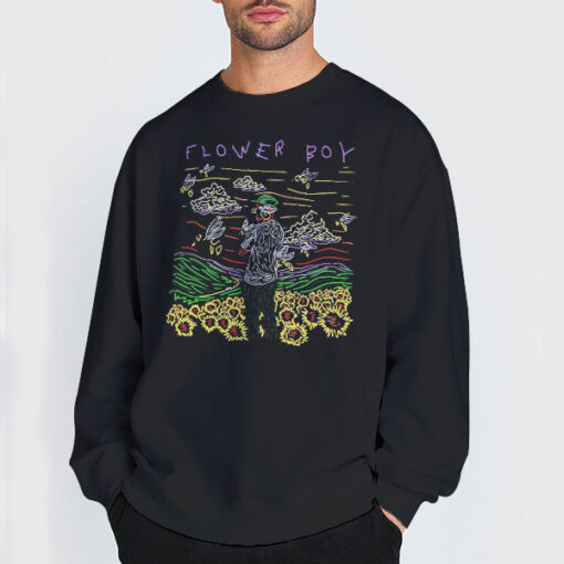 Sweatshirt Black Tyler the Creator Flower Boy