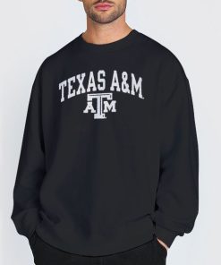 Sweatshirt Black Vintage Champions Texas a&M