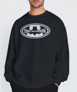 Vintage Logo Tony Pepperoni Batman Shirt 7 Sweatshirt Black Vintage Logo Tony Pepperoni Batman