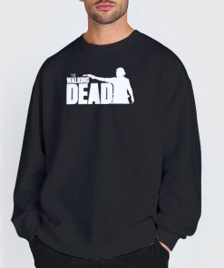 Sweatshirt Black Vintage the Walking Dead T Shirt