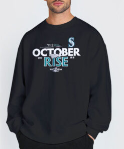Sweatshirt Black Youth Seattle Mariners Fanatics 2022 October Rise