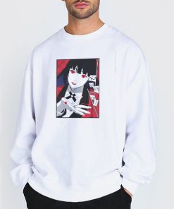 Sweatshirt white Anime Yumeko Kakegurui Shirt