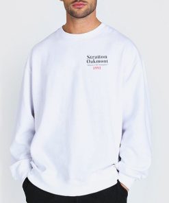 Sweatshirt white Annual Malibu Blowout Stratton Oakmont 1991 Shirt