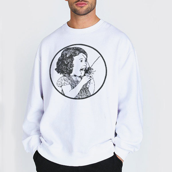 Bug Licker Girl Licking Cockroach Shirt 2 Sweatshirt white Bug Licker Girl Licking Cockroach Shirt