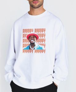 Sweatshirt white Dababy Smile Rapper Shirt