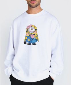 Sweatshirt white Despicable Me Funny Minion T Shirt