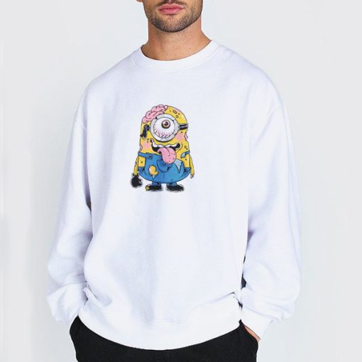 Sweatshirt white Despicable Me Funny Minion T Shirt