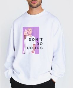 Sweatshirt white Don't Do Drug PSA Merch Eminem Durag Shirt