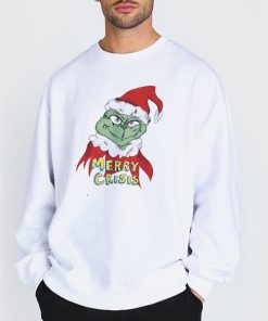 Sweatshirt white Funny Christmas Grinch Shirts