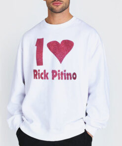 Sweatshirt white Funny I Love Rick Pitino