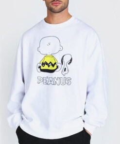 Sweatshirt white Funny Meme Peanus