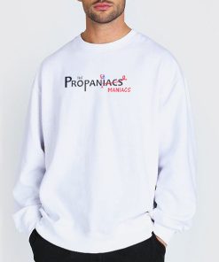 Sweatshirt white Maniacs the Propaniacs Shirt