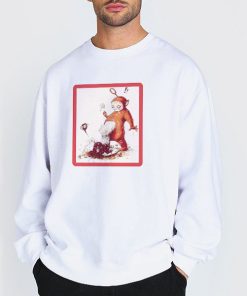 Sweatshirt white Meme Hororr Scary Teletubbies Shirt