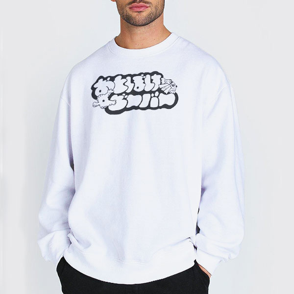 Otoboke Beaver Merch Japan Shirt 2 Sweatshirt white Otoboke Beaver Merch Japan