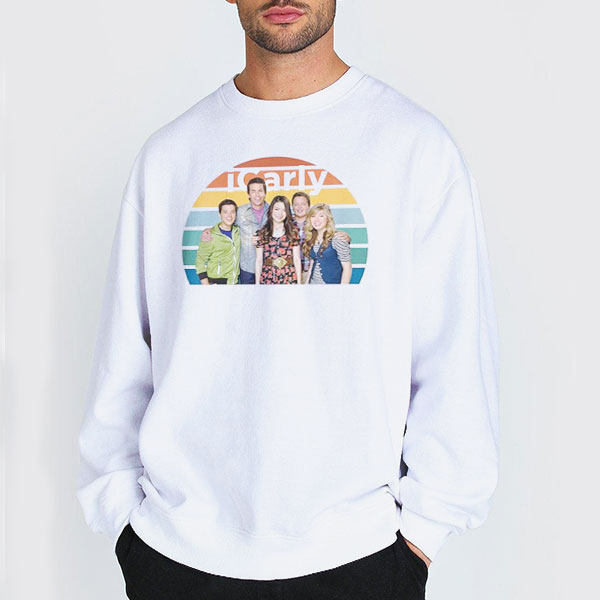 Retro Icarly Freddy With Friends Shirt 2 Sweatshirt white Retro Icarly Freddy With Friends